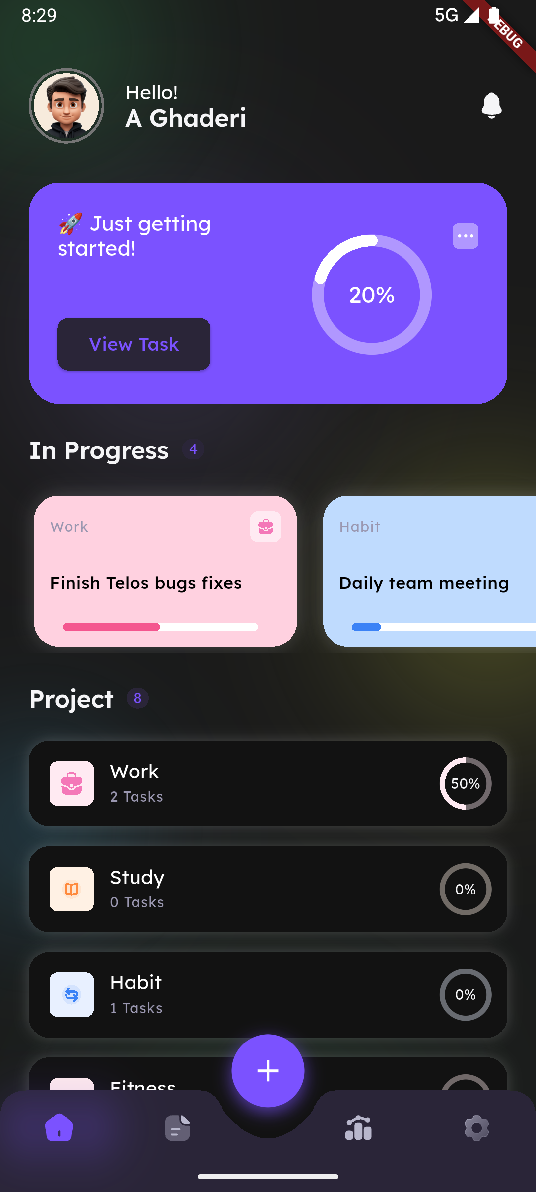 Telos Dark Mode